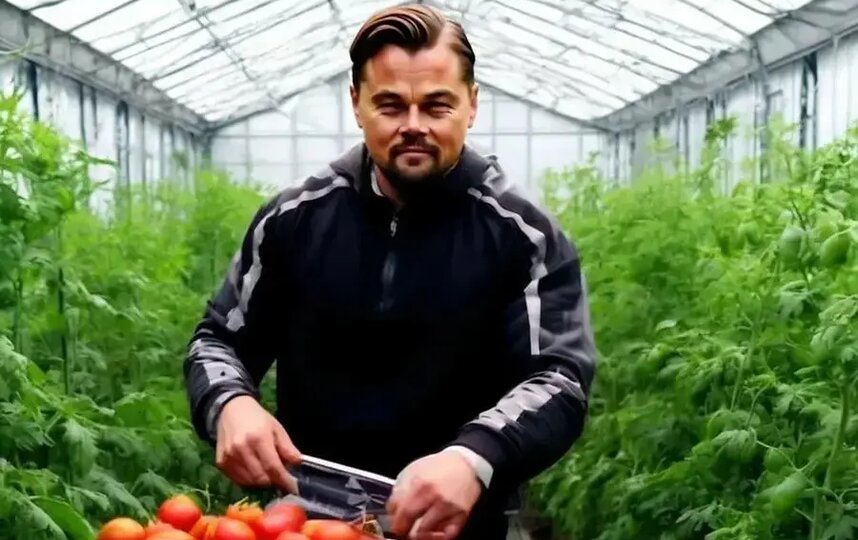 Леонардо ДиКаприо мог бы выращивать овощи в теплице. Леонардо ДиКаприо мог бы выращивать овощи в теплице.