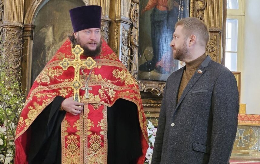 Отец Артемий и Александр Малькевич Отец Артемий и Александр Малькевич