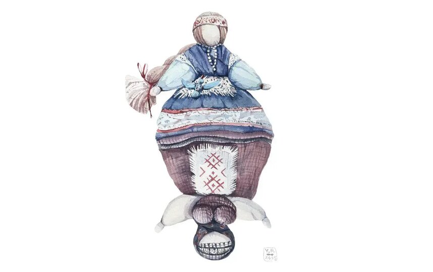 Девка-баба. Иллюстрации: Юлия Пискарева Девка-баба. Иллюстрации: Юлия Пискарева