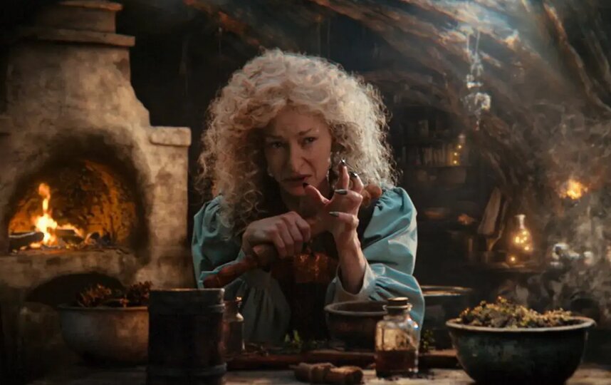 Для роли Яги Светлана Ходченкова отрастила длинный нос и обломала немало ногтей Источник: Metro