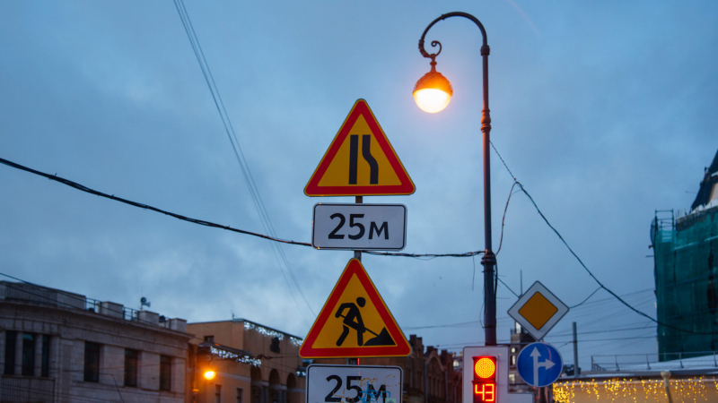 Дорожные ограничения ждут Выборгский и Фрунзенский районы с 7 ноября