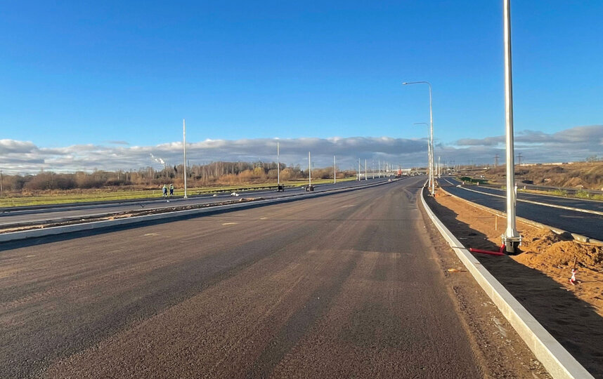 Южная широтная магистраль в Петербурге готова уже на 60%