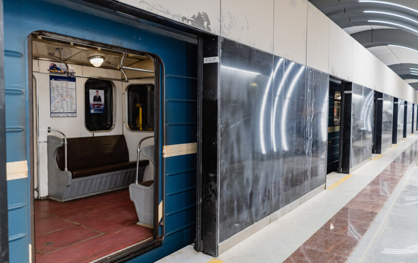 Первый тестовый поезд прошел по новому участку Красносельско-Калининской линии метро