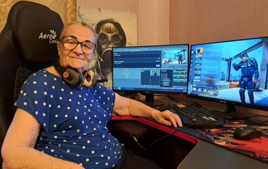 77-летняя пенсионерка получила номинацию на международную премию по игре CS 2