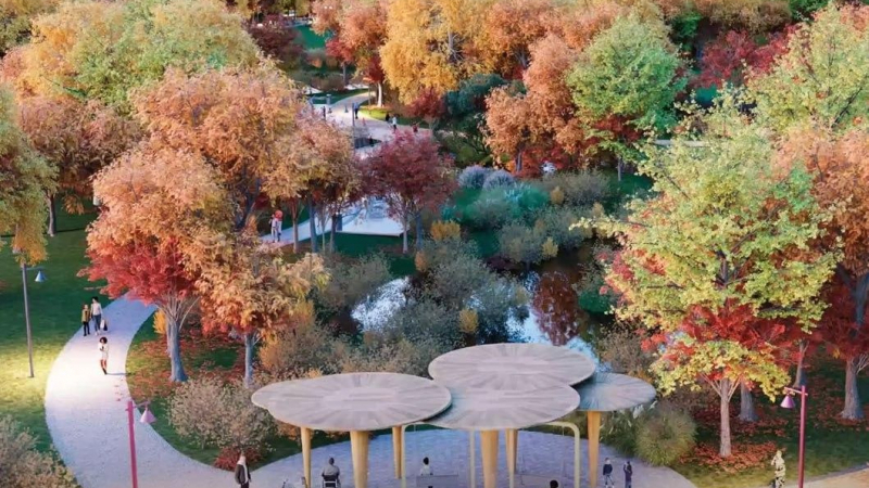 В Петербурге благоустроят более 50 общественных пространств в 2026 году