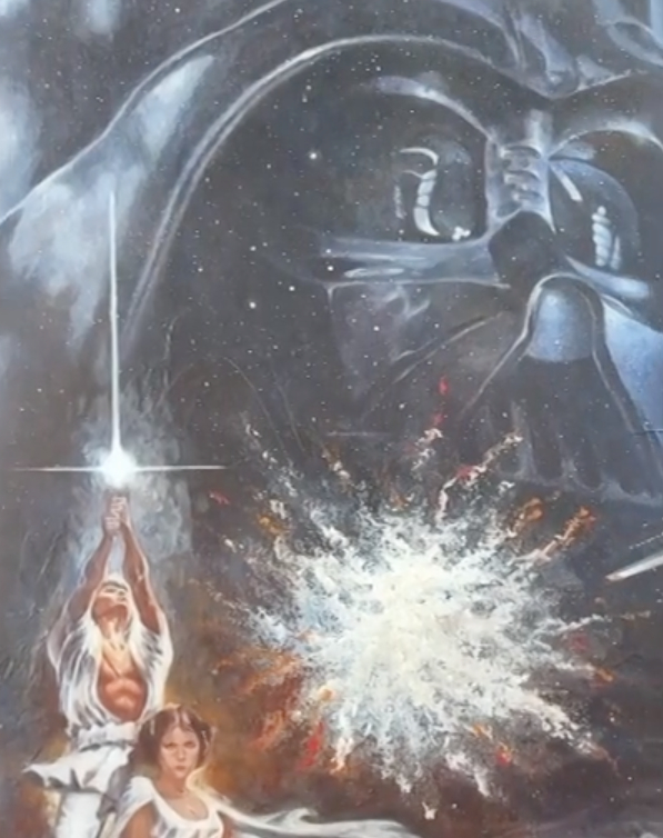 Первый постер Звездных войн приобрели на аукционе за 300 млн рублей