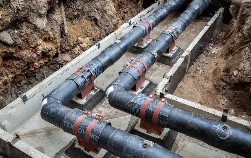 На Двинской улице в Петербурге обновили теплосети 24 декабря 2025