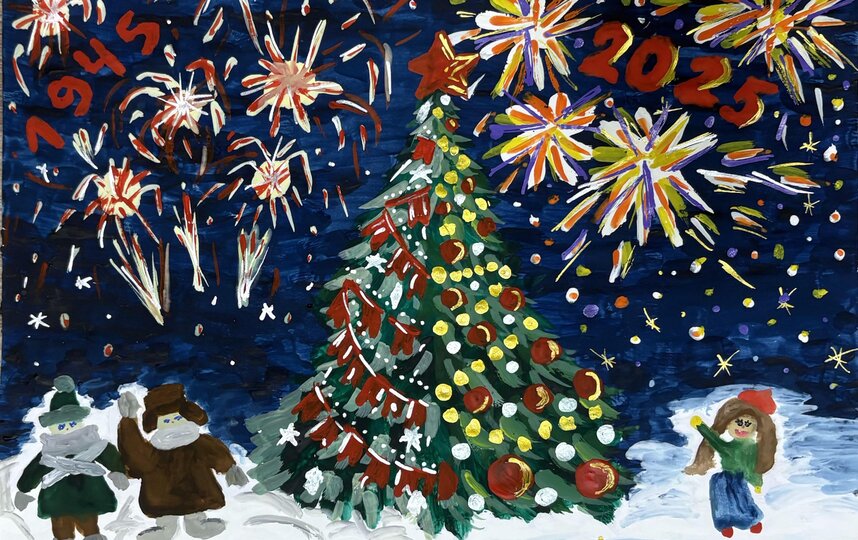 Новогодние открытки петербуржцев разлетятся по всей стране