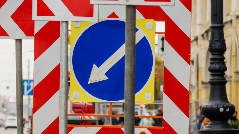 В Петербурге перекроют две улицы 18 и 20 января