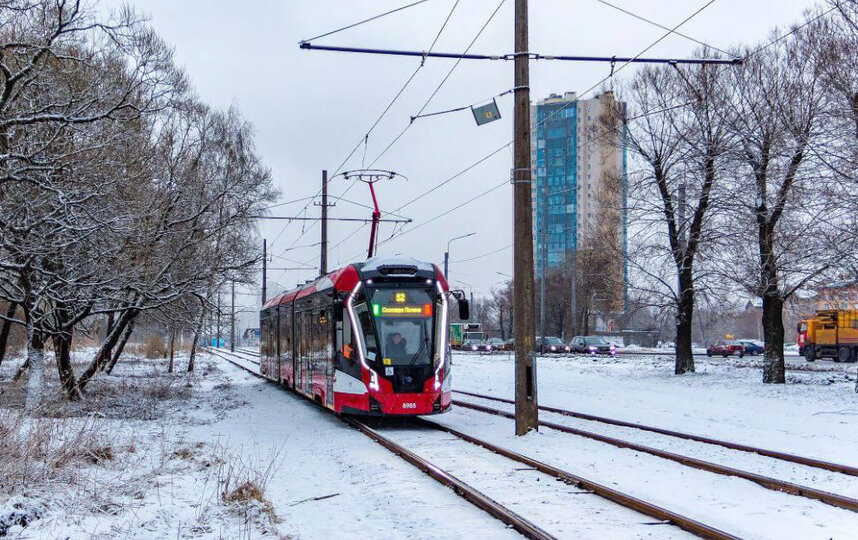 Трамвайные парки города пополнили 111 новых вагонов, собранных на местном заводе