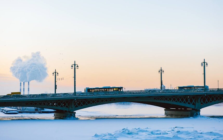 Петербург усиливает контроль за общественным транспортом из-за устойчивых морозов