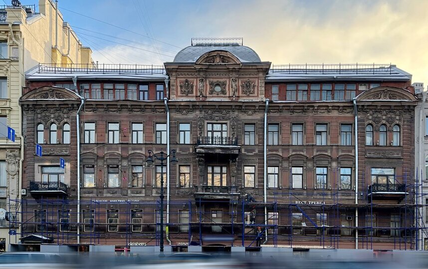 Здание Санкт-Петербургского Тульского поземельного банка готовится к реставрации