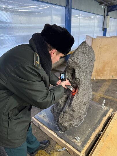 Осколок метеорита стоимостью 323 млн рублей пытались вывезти из Петербурга в Великобританию