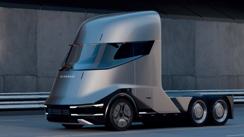 Петербургские студенты-дизайнеры представили концепты КАМАЗов будущего