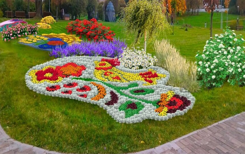 Цветники Петербурга отразят тематику Года единства народов России