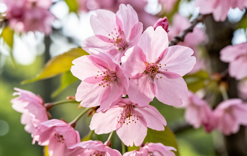 В Токио распустилась сакура