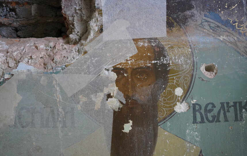 При реставрации Елизаветинской богадельни в Петербурге нашли историческую живопись