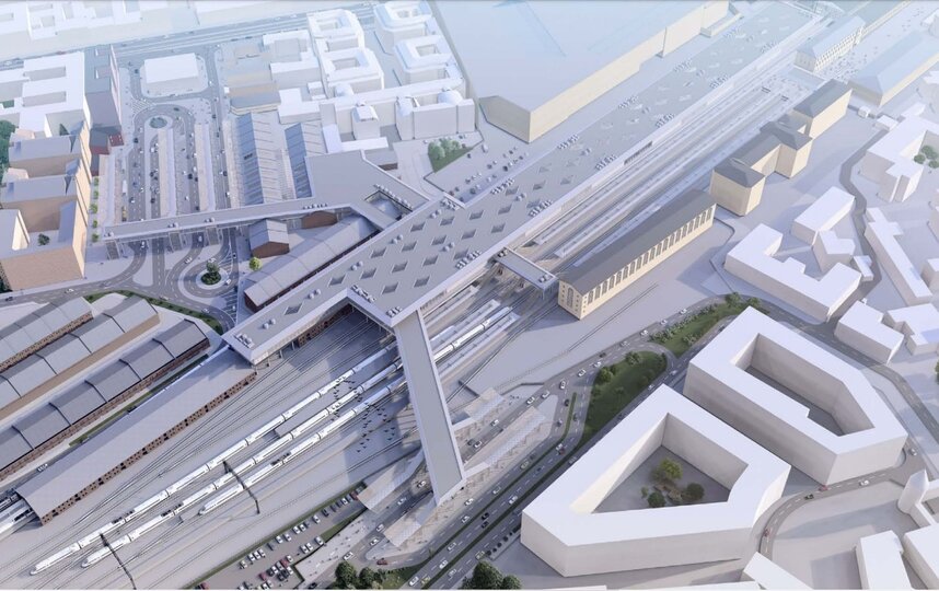 Строительство ВСМ в границах Петербурга идёт по графику