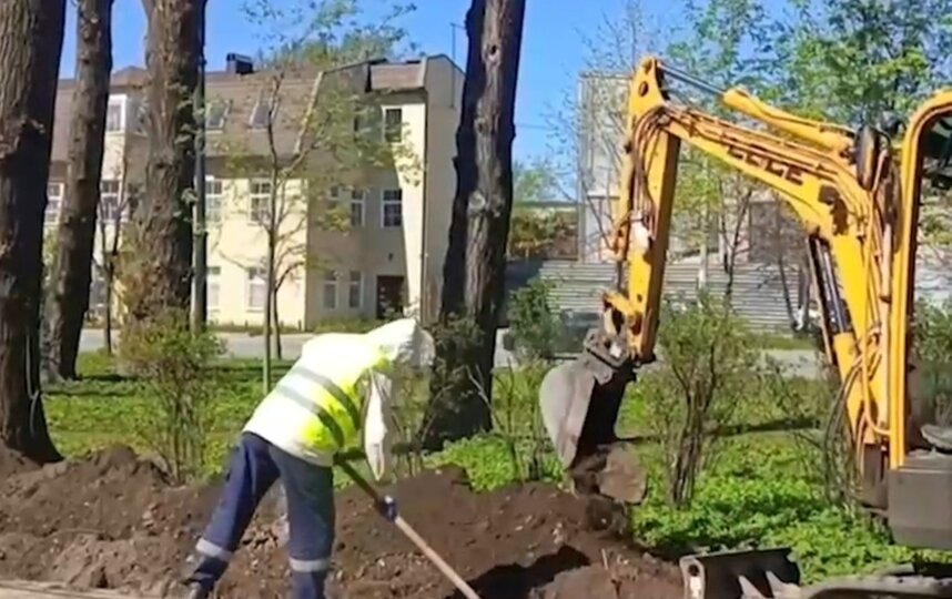 В квартале у метро Нарвская к концу 2026 года установят уличное освещение
