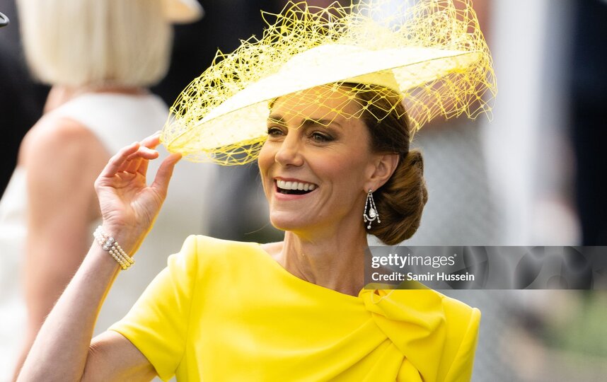 Кейт Миддлтон впервые за два года посетила Royal Ascot