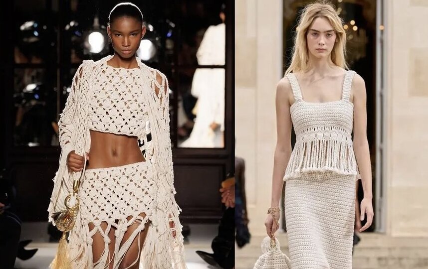 ��������� � ������� ����� �� ������� Balmain, Gabriela Hearst.