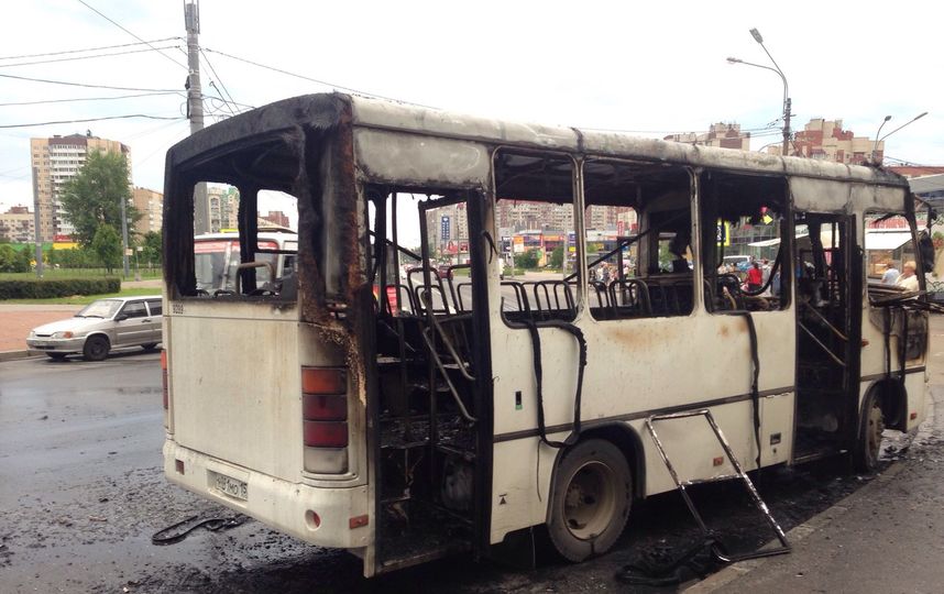 Мкад взорвался автомобиль