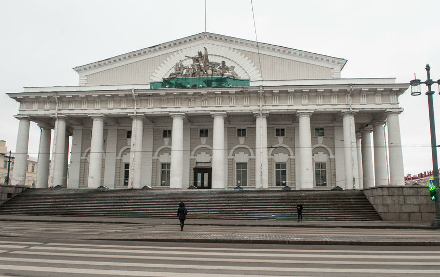 Здание биржи в санкт петербурге старые