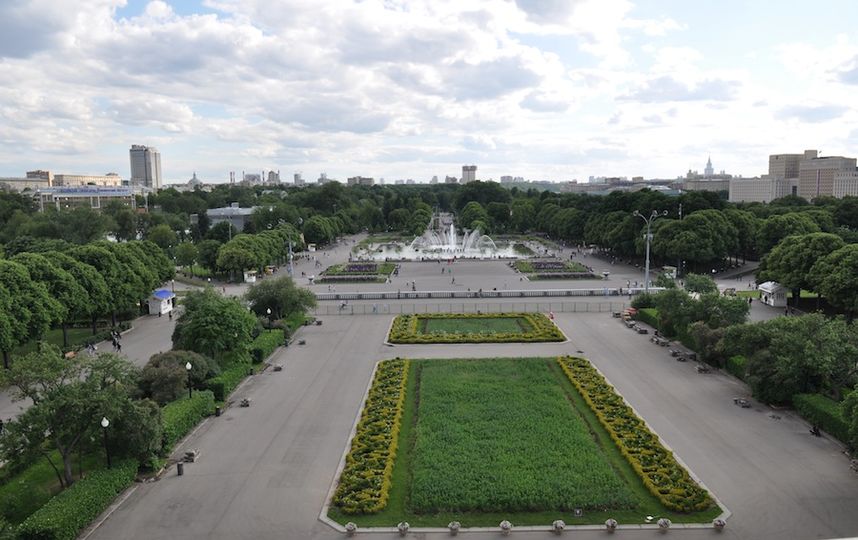 Парк горького москва фотографии