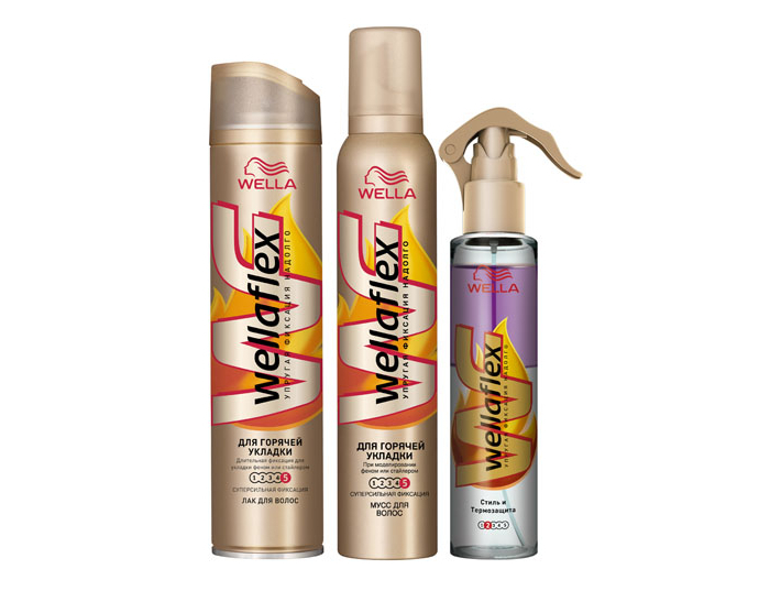 Жидкость для укладки волос wella wellaflex стиль и термозащита