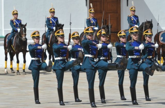 Развод караула президентского полка