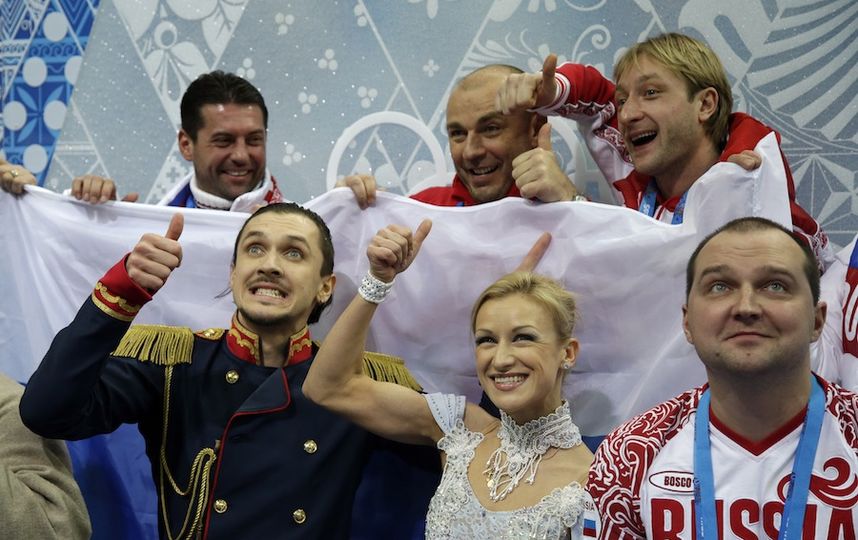 Евгений Плющенко упрочил лидерство россиян в командном турнире ...