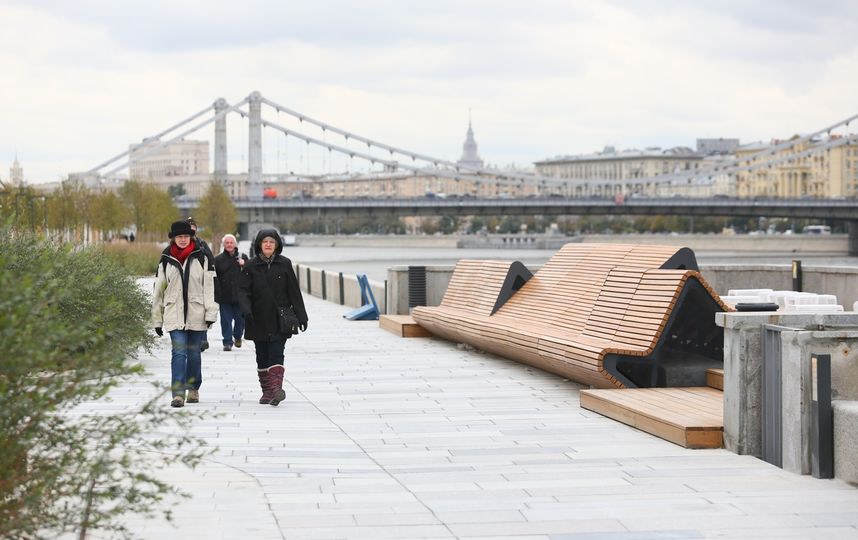 Крымская набережная москва фото