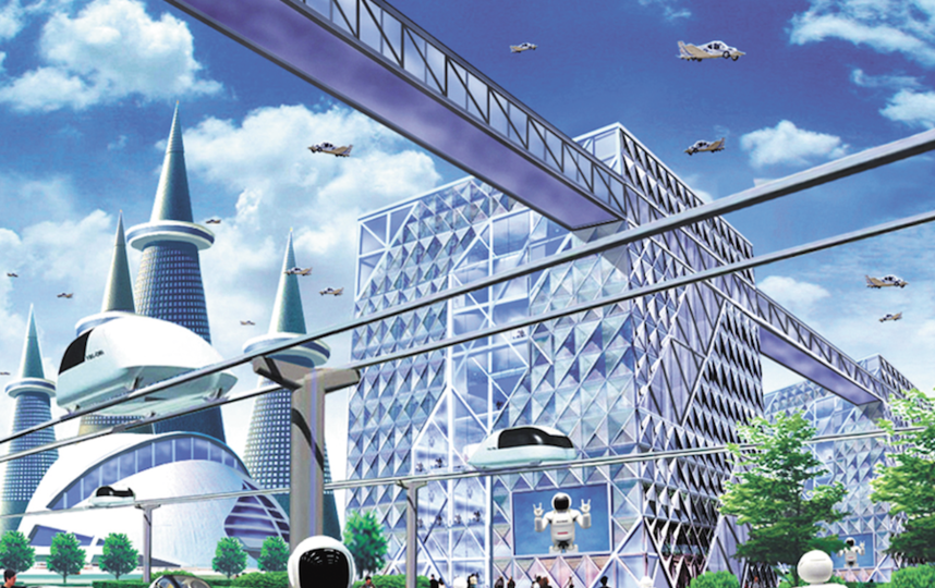 1 июня 2030 года. Город будущего. Наш город в будущем.