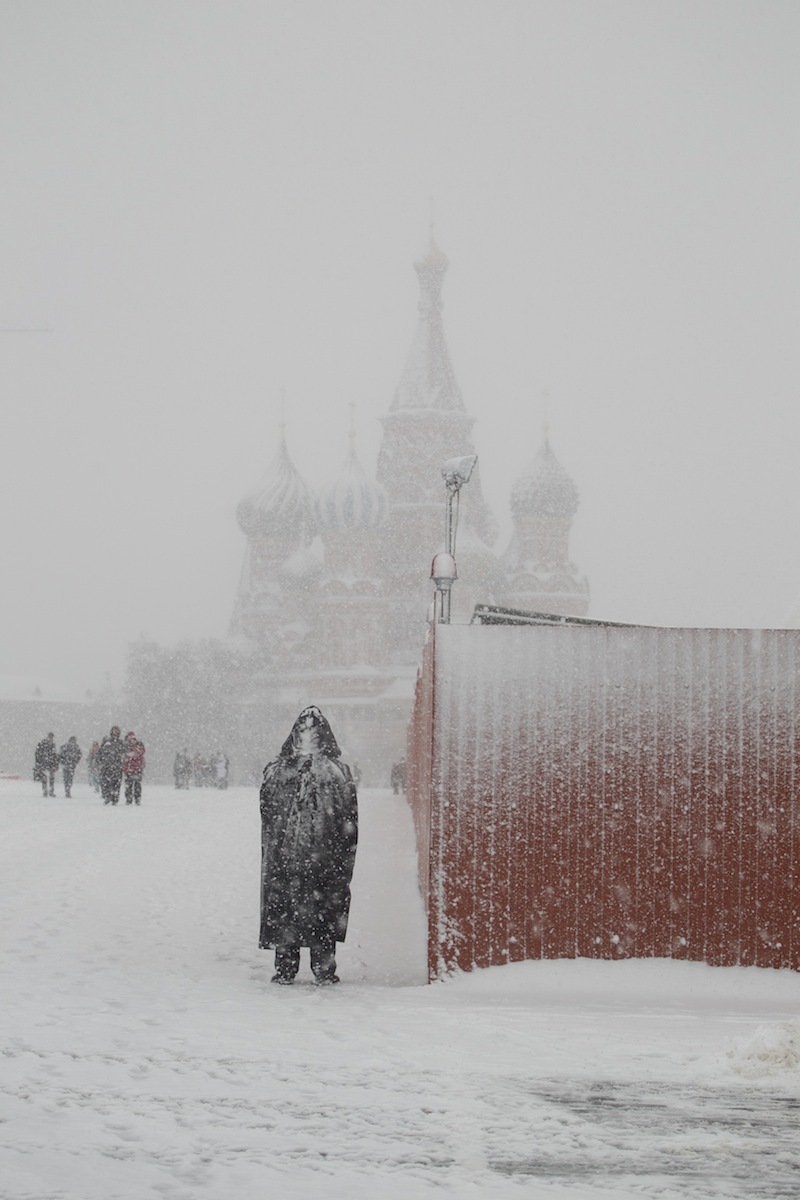 Заметает москву