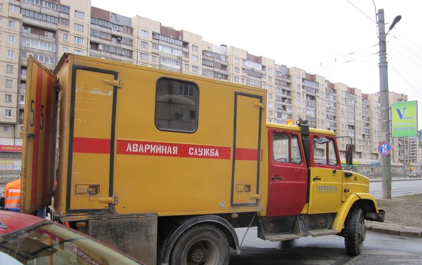 Прорвало трубу на будапештской