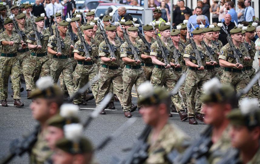 Фото армия великобритании