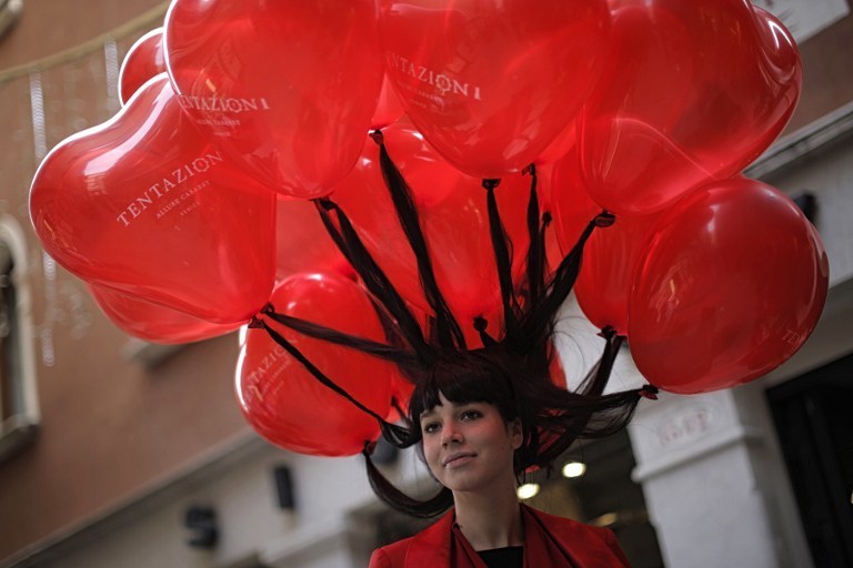 Венецианский карнавал. Фото AFP