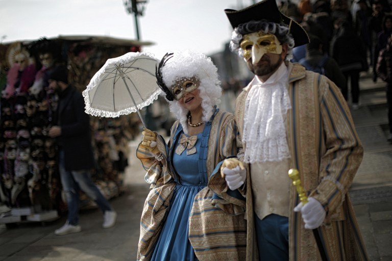 Венецианский карнавал. Фото Getty