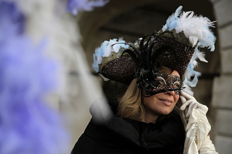 Венецианский карнавал. Фото AFP