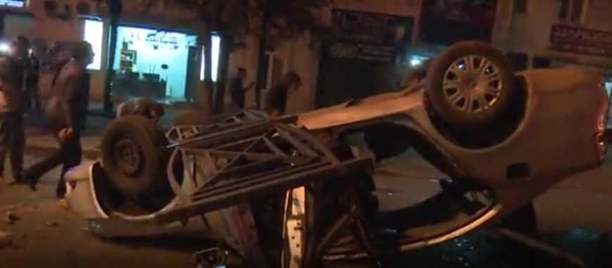 В беспорядках в Батуми пострадало более 20 человек. Фото Скриншот Youtube