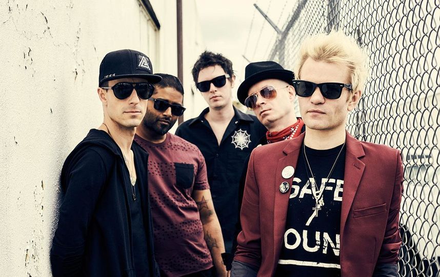 Канадские поп-панки Sum41. Фото Stadium LIve