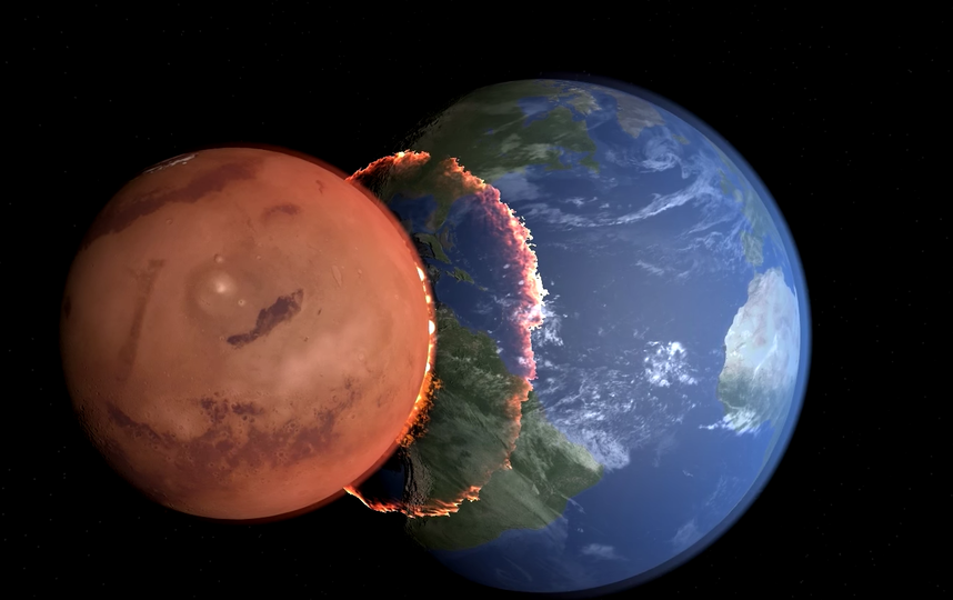 Mars earth. Планета Марс и земля. Марс с земли. Земля Луна Марс. Вид земли с Марса.