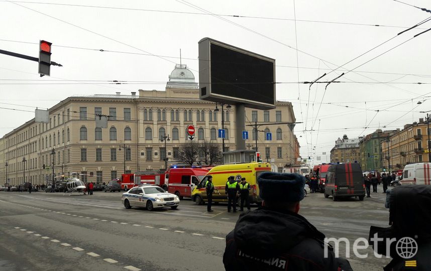 Теракт в метро Петербурга произошел 3 апреля. Фото Софья Сажнева, "Metro"