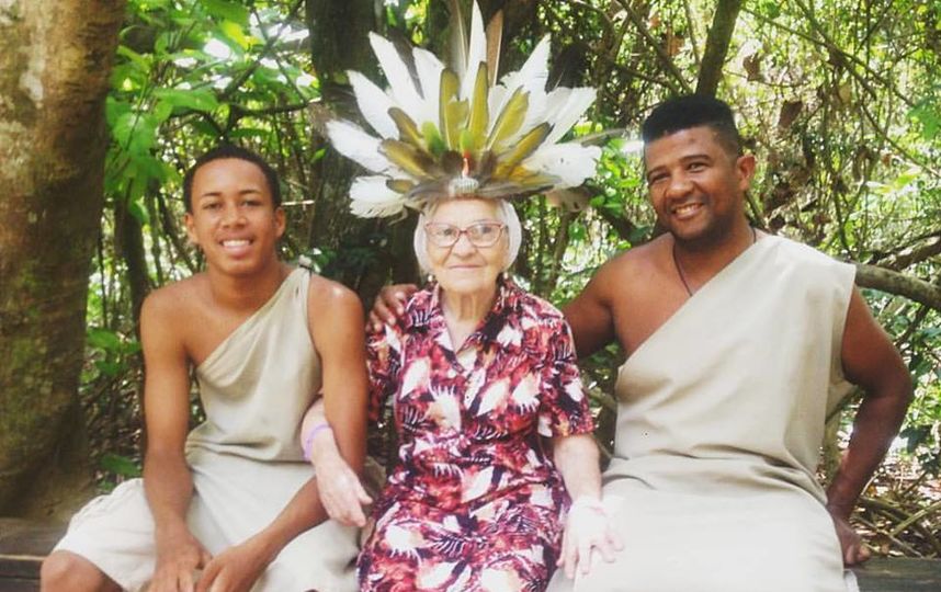 Баба Лена в Доминикане. Фото Анна Куманцова