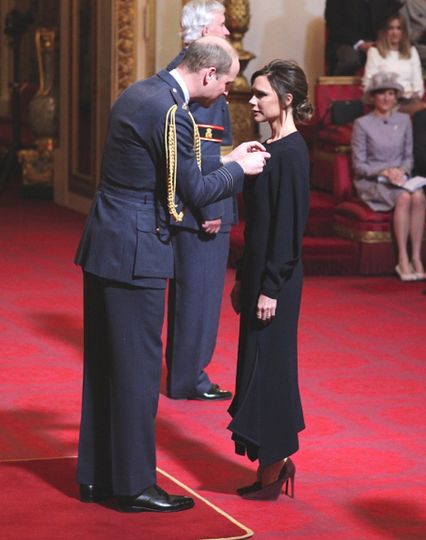 Виктория Бекхэм получила Орден Британской империи. Фото Getty