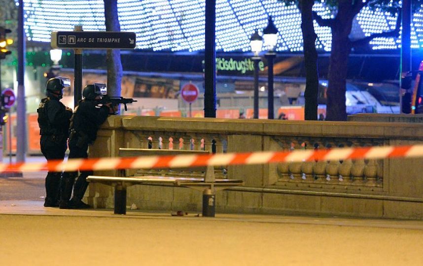Кадры с места преступления в Париже. Фото Getty