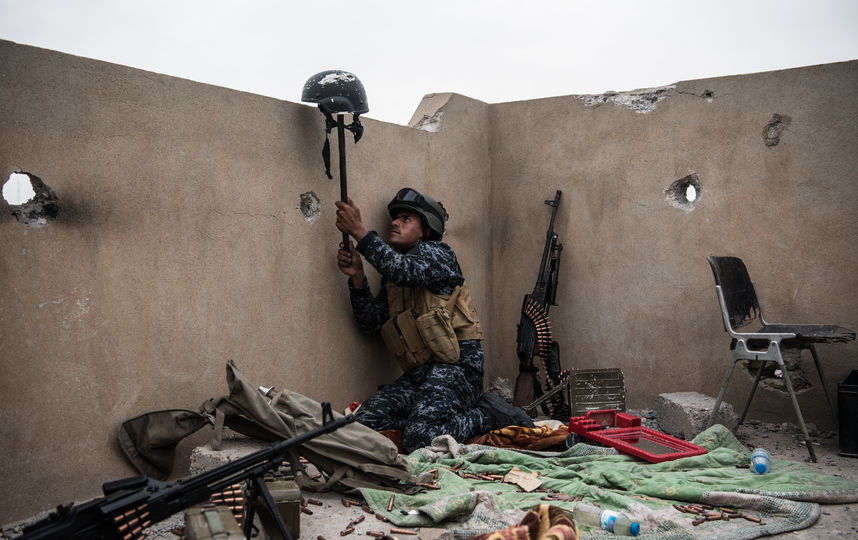 Правительственные войска продолжают сдерживать боевиков. Фото Getty