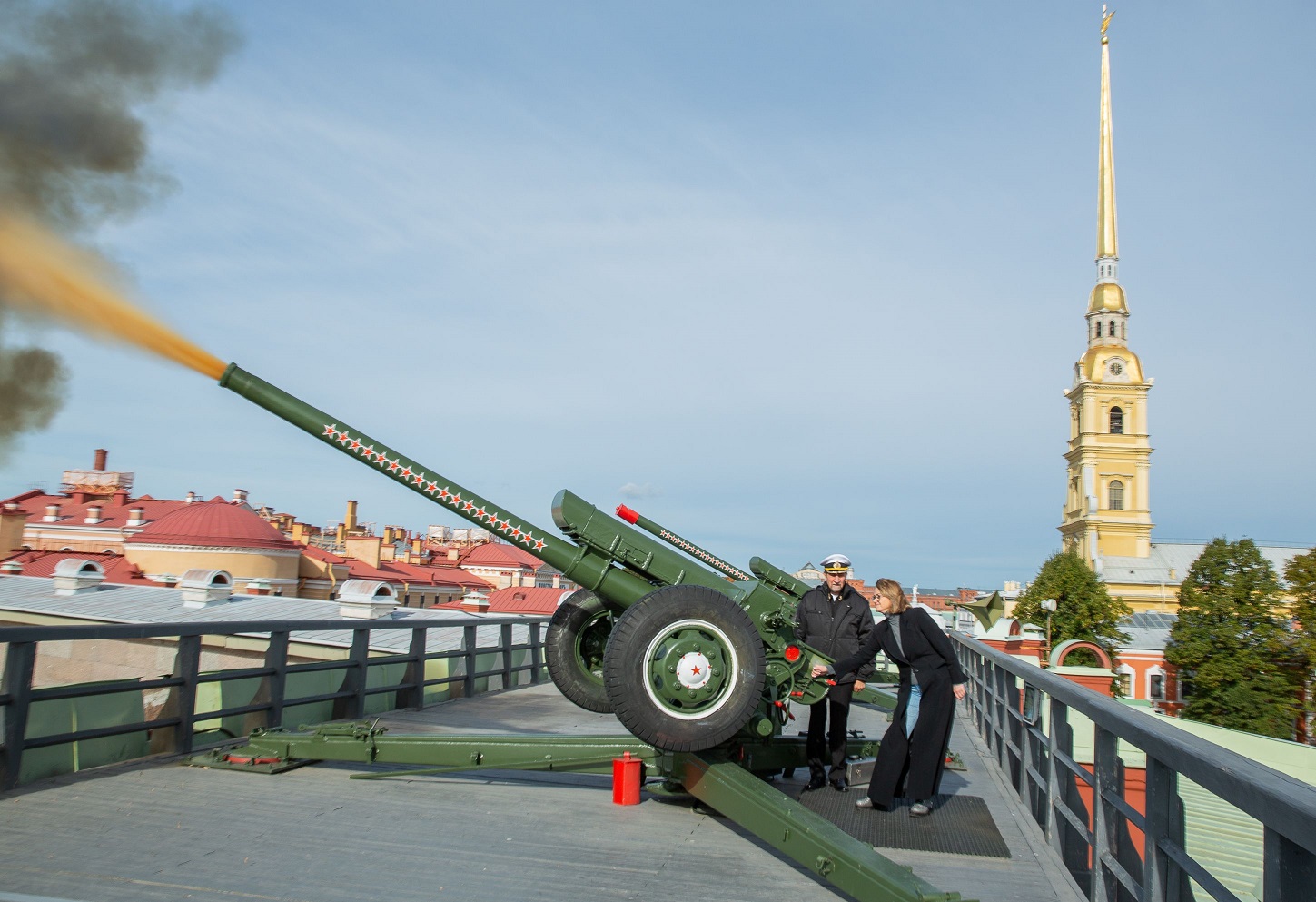 пушка петропавловской крепости